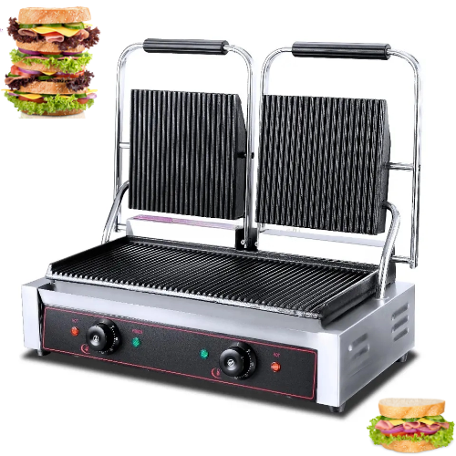Electric Commercial Sandwich Grill Machine – COOKROID